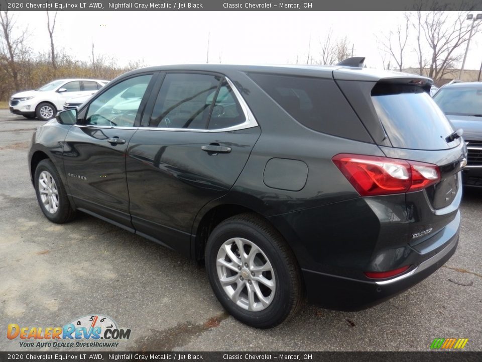 2020 Chevrolet Equinox LT AWD Nightfall Gray Metallic / Jet Black Photo #5