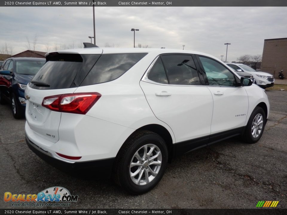 2020 Chevrolet Equinox LT AWD Summit White / Jet Black Photo #4