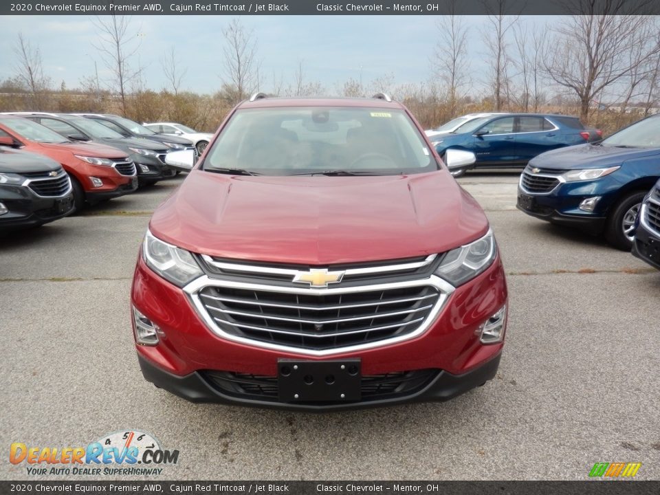 2020 Chevrolet Equinox Premier AWD Cajun Red Tintcoat / Jet Black Photo #2