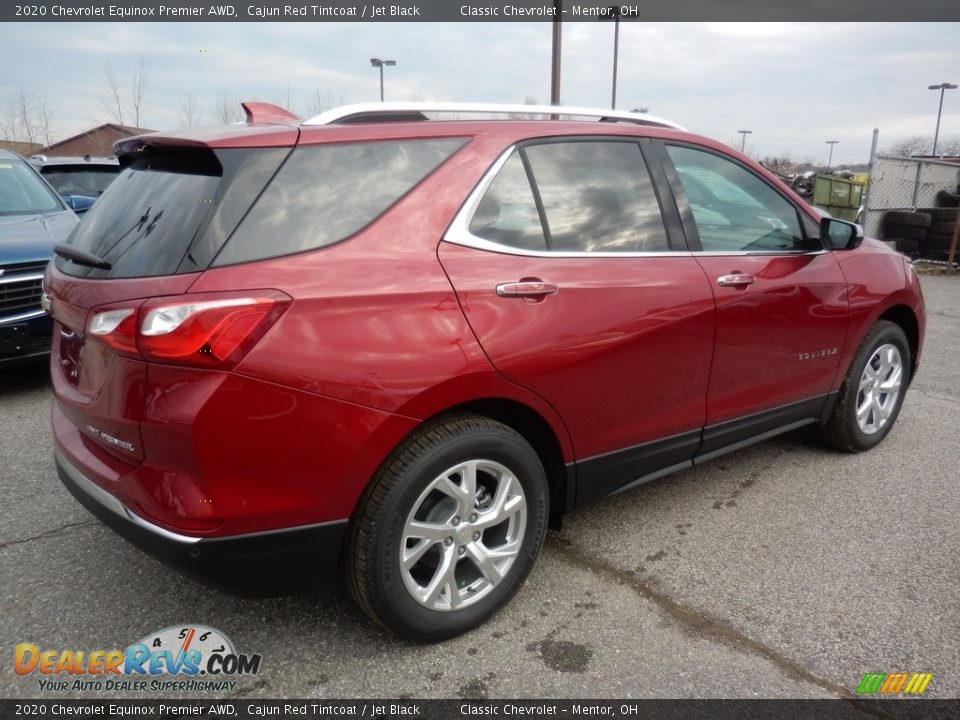 2020 Chevrolet Equinox Premier AWD Cajun Red Tintcoat / Jet Black Photo #4