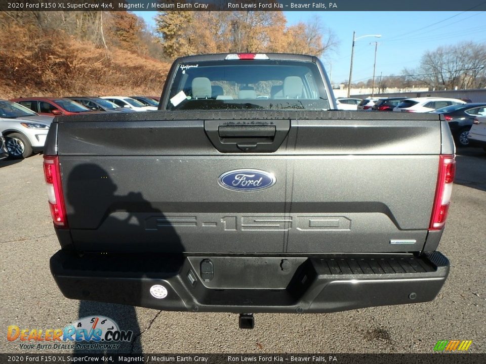 2020 Ford F150 XL SuperCrew 4x4 Magnetic / Medium Earth Gray Photo #3