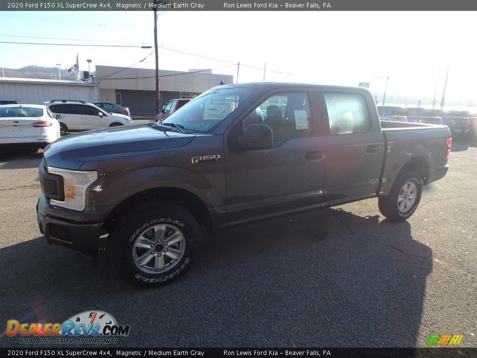 2020 Ford F150 XL SuperCrew 4x4 Magnetic / Medium Earth Gray Photo #7
