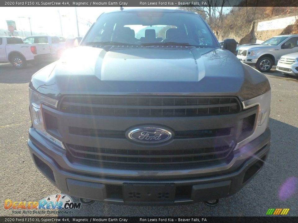 2020 Ford F150 XL SuperCrew 4x4 Magnetic / Medium Earth Gray Photo #8
