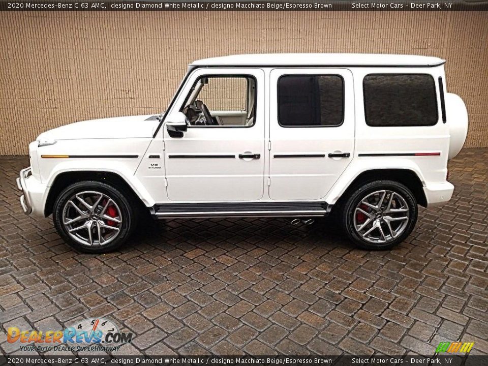 designo Diamond White Metallic 2020 Mercedes-Benz G 63 AMG Photo #2