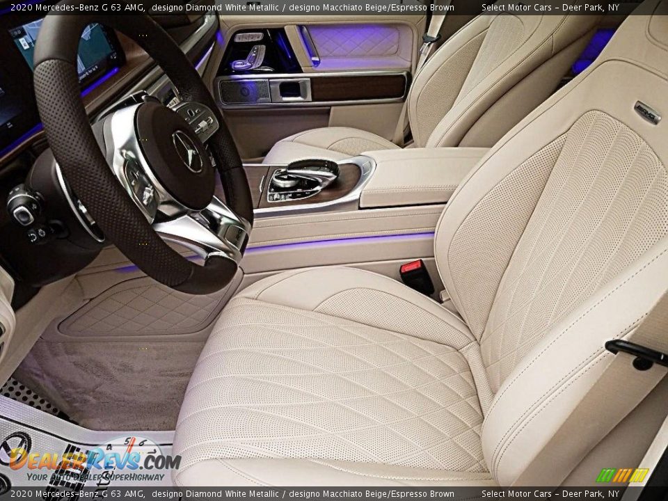 designo Macchiato Beige/Espresso Brown Interior - 2020 Mercedes-Benz G 63 AMG Photo #6