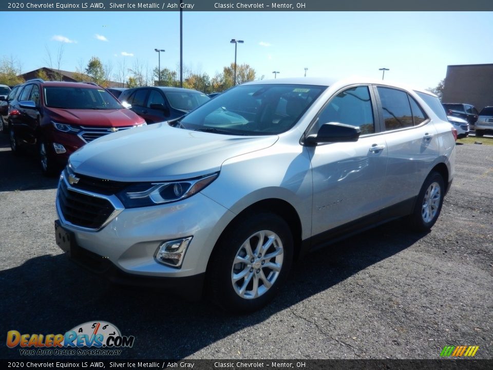 2020 Chevrolet Equinox LS AWD Silver Ice Metallic / Ash Gray Photo #1
