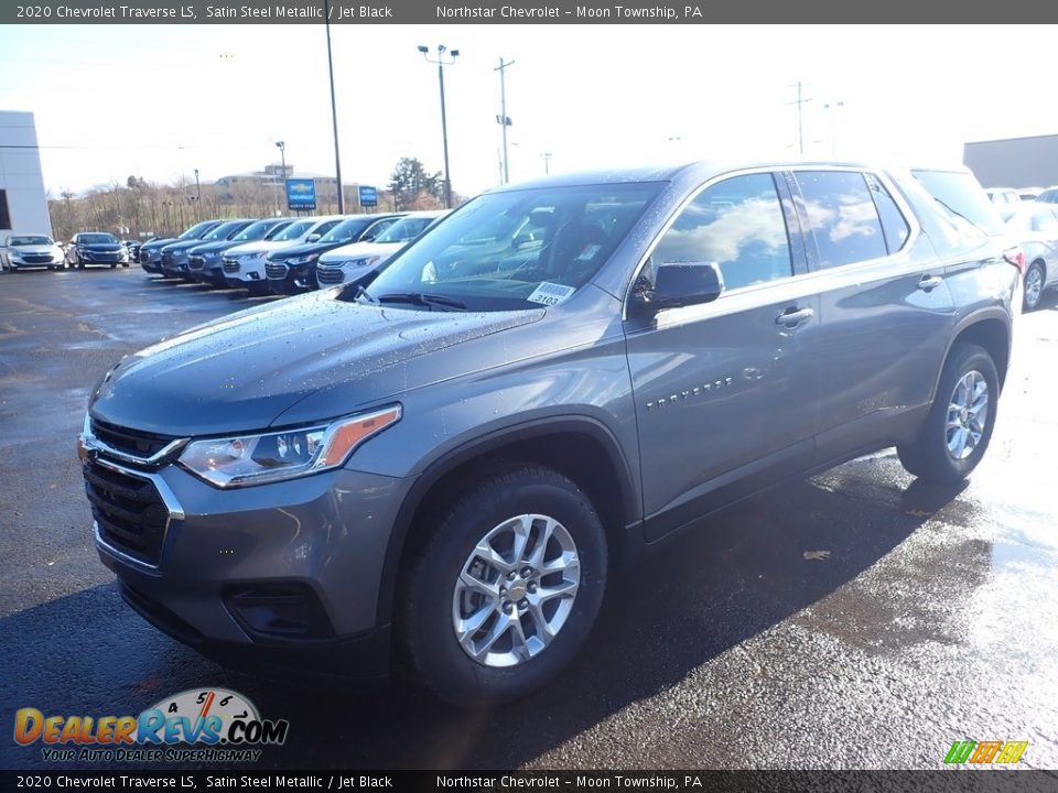 2020 Chevrolet Traverse LS Satin Steel Metallic / Jet Black Photo #1