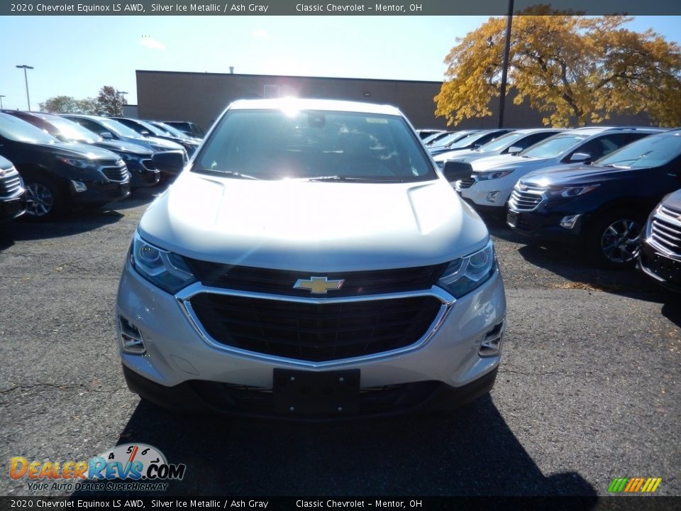 2020 Chevrolet Equinox LS AWD Silver Ice Metallic / Ash Gray Photo #2