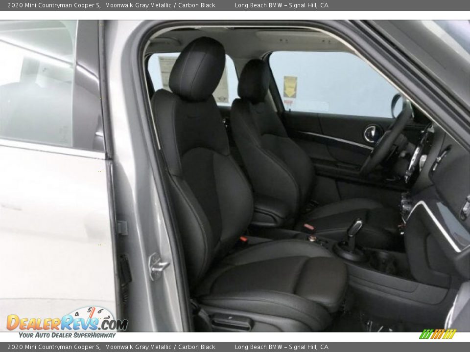 2020 Mini Countryman Cooper S Moonwalk Gray Metallic / Carbon Black Photo #7