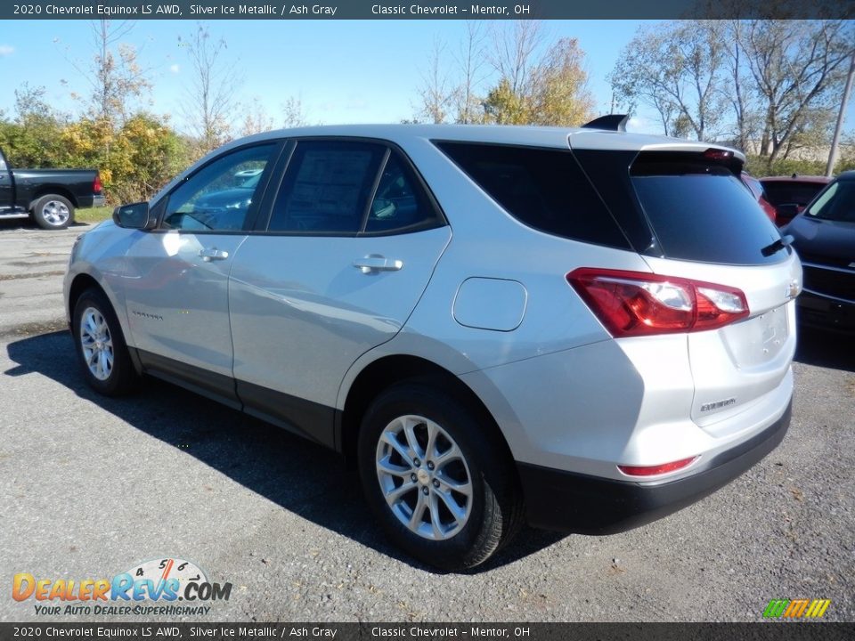 2020 Chevrolet Equinox LS AWD Silver Ice Metallic / Ash Gray Photo #5