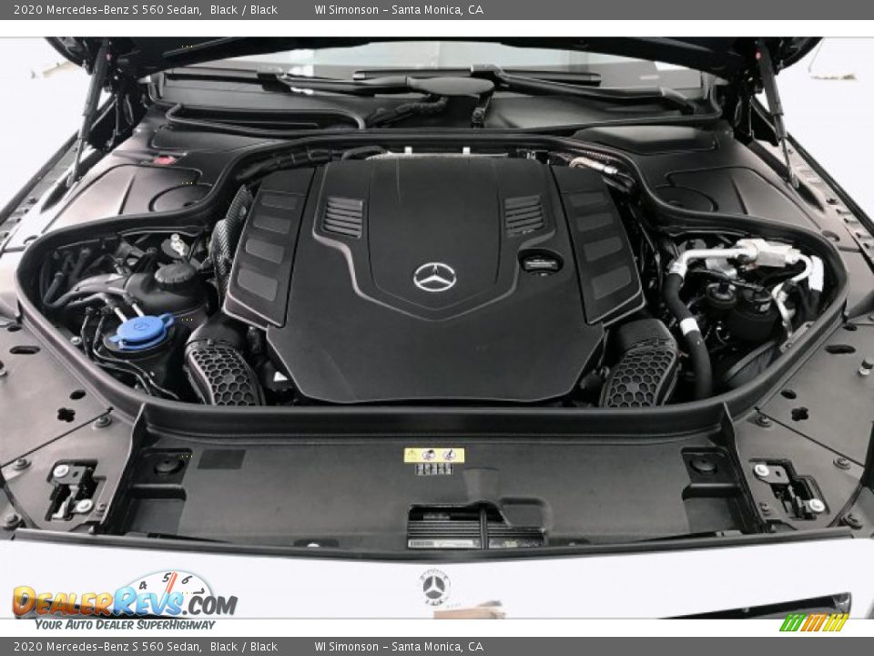 2020 Mercedes-Benz S 560 Sedan 4.0 Liter DI biturbo DOHC 32-Valve VVT V8 Engine Photo #8