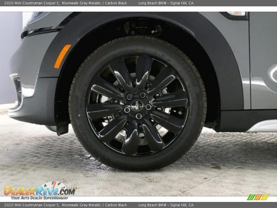 2020 Mini Countryman Cooper S Moonwalk Gray Metallic / Carbon Black Photo #9