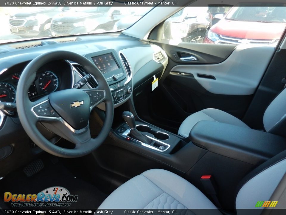 2020 Chevrolet Equinox LS AWD Silver Ice Metallic / Ash Gray Photo #6