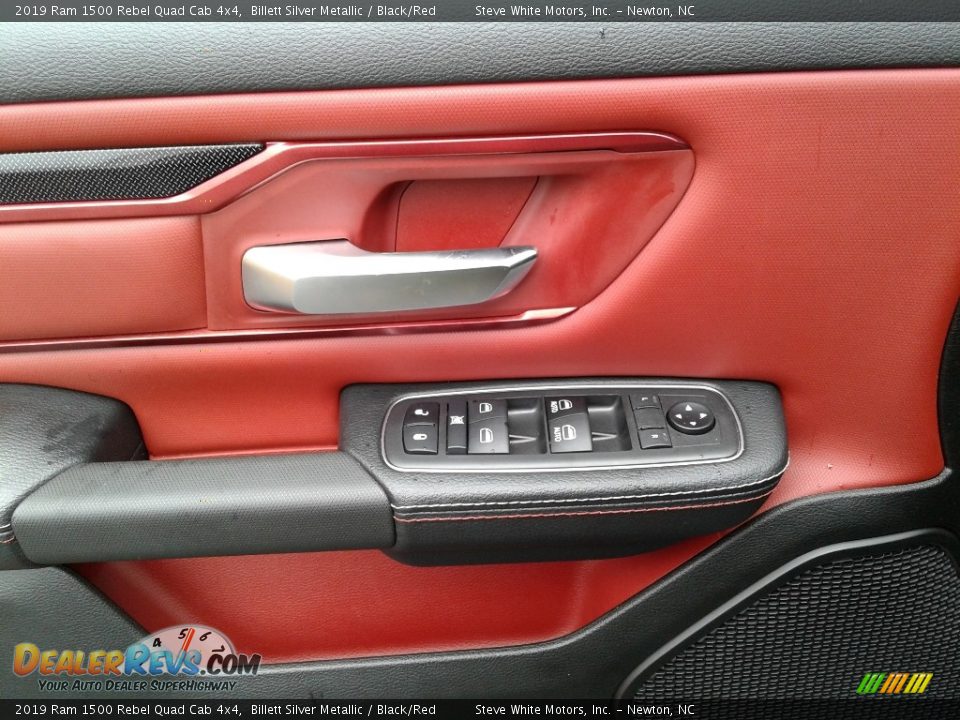 Door Panel of 2019 Ram 1500 Rebel Quad Cab 4x4 Photo #9