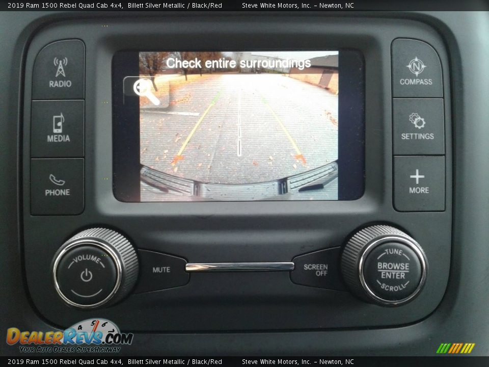 Controls of 2019 Ram 1500 Rebel Quad Cab 4x4 Photo #22