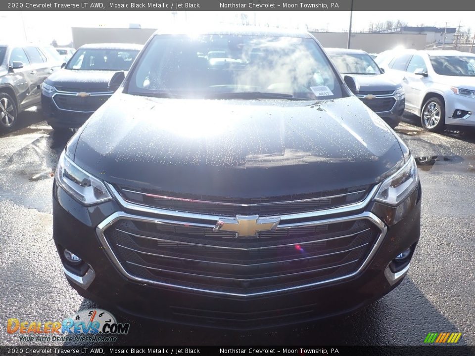2020 Chevrolet Traverse LT AWD Mosaic Black Metallic / Jet Black Photo #8