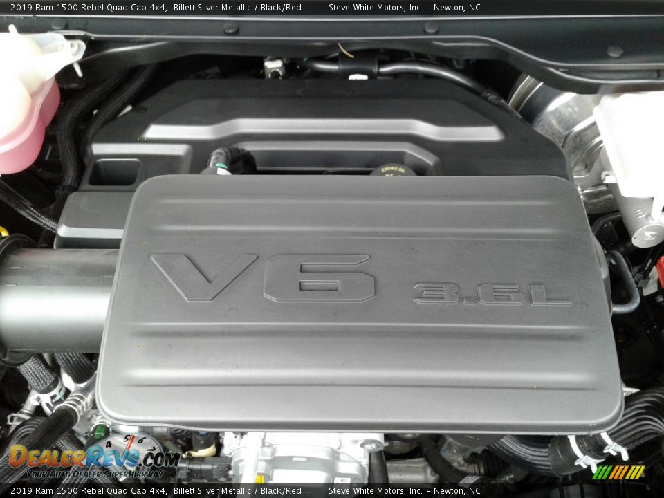 2019 Ram 1500 Rebel Quad Cab 4x4 3.6 Liter DOHC 24-Valve VVT Pentastar V6 Engine Photo #29