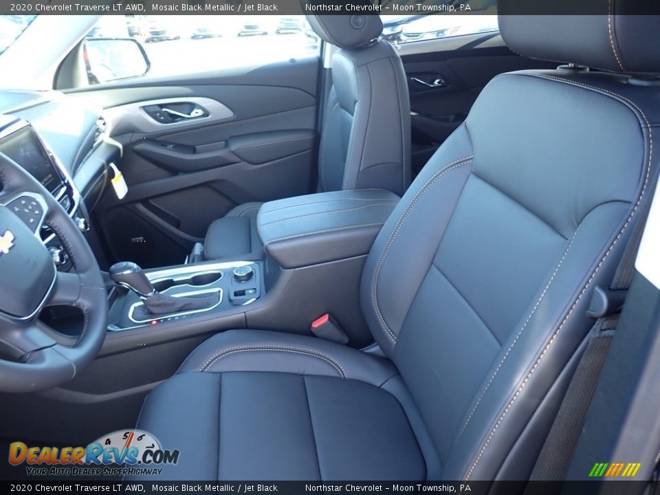 2020 Chevrolet Traverse LT AWD Mosaic Black Metallic / Jet Black Photo #15