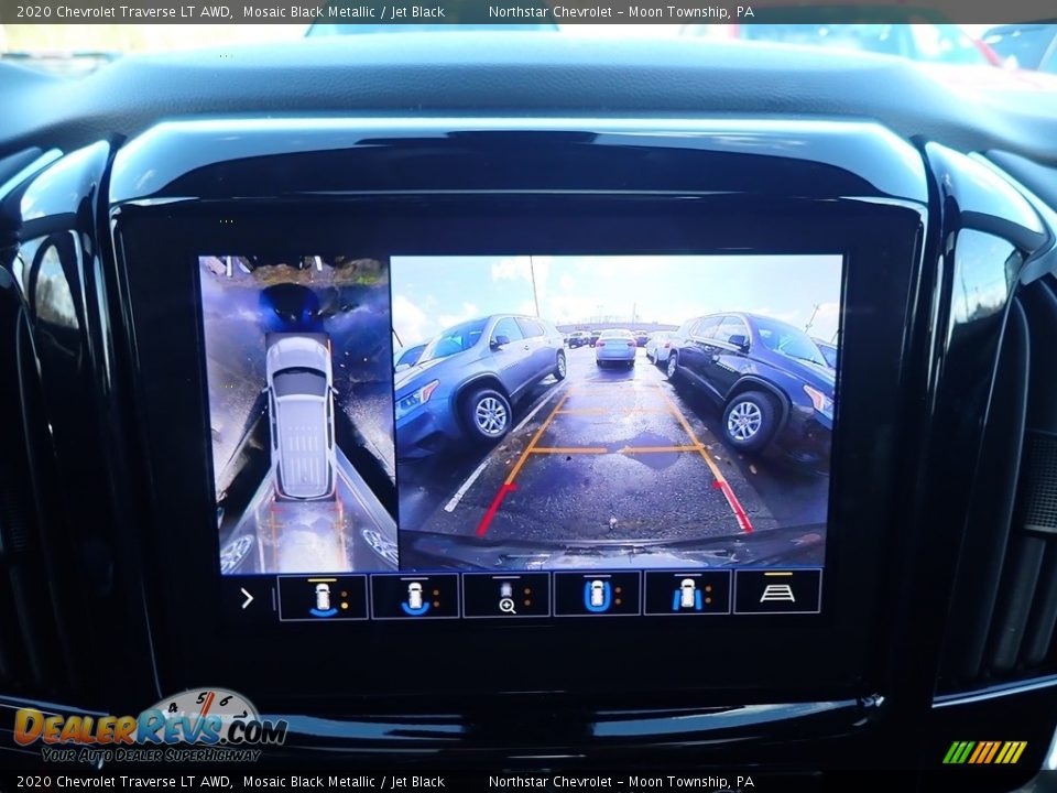 2020 Chevrolet Traverse LT AWD Mosaic Black Metallic / Jet Black Photo #19