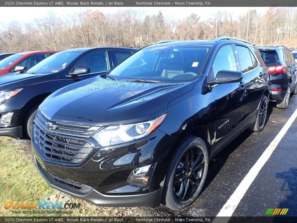 2020 Chevrolet Equinox LT AWD Mosaic Black Metallic / Jet Black Photo #1