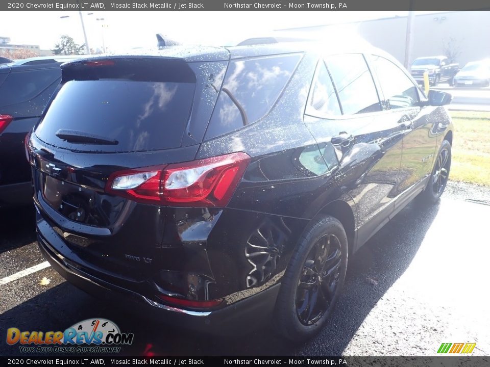 2020 Chevrolet Equinox LT AWD Mosaic Black Metallic / Jet Black Photo #4