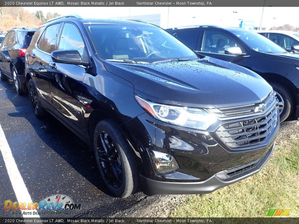 2020 Chevrolet Equinox LT AWD Mosaic Black Metallic / Jet Black Photo #5