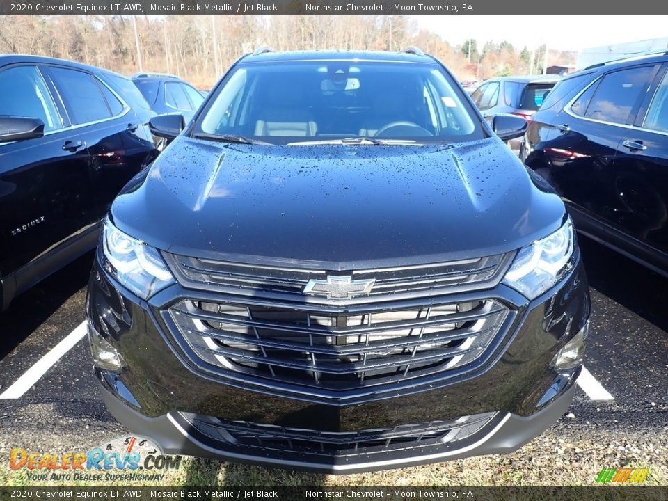 2020 Chevrolet Equinox LT AWD Mosaic Black Metallic / Jet Black Photo #6
