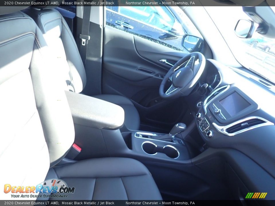 2020 Chevrolet Equinox LT AWD Mosaic Black Metallic / Jet Black Photo #7