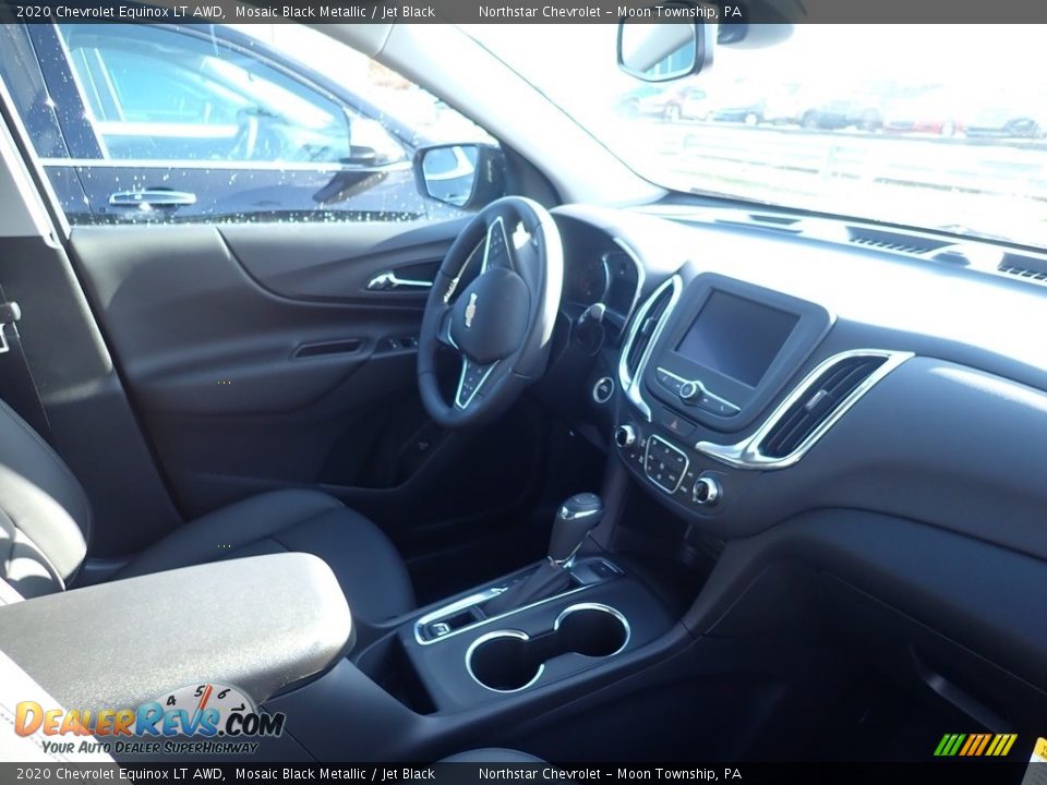 2020 Chevrolet Equinox LT AWD Mosaic Black Metallic / Jet Black Photo #8