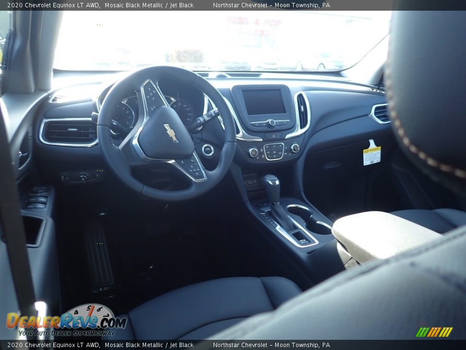 2020 Chevrolet Equinox LT AWD Mosaic Black Metallic / Jet Black Photo #10