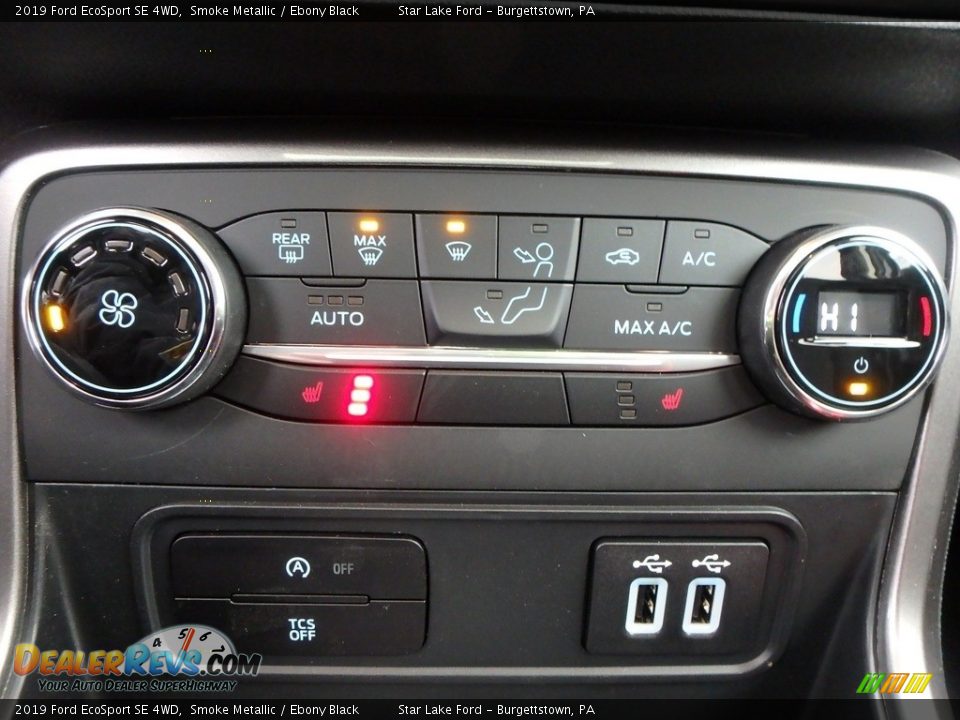 Controls of 2019 Ford EcoSport SE 4WD Photo #19