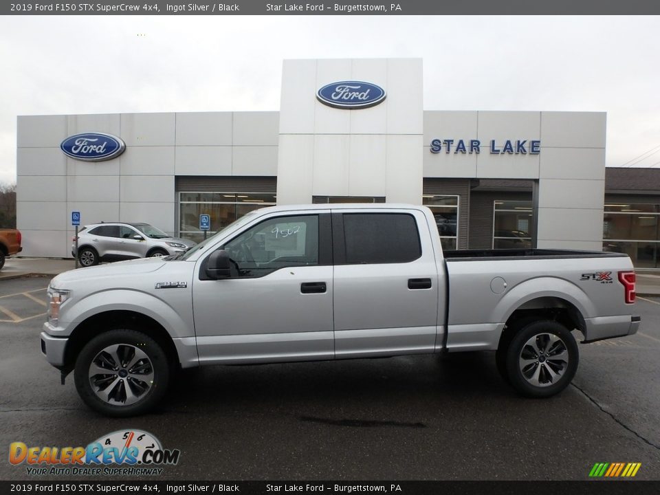 2019 Ford F150 STX SuperCrew 4x4 Ingot Silver / Black Photo #1