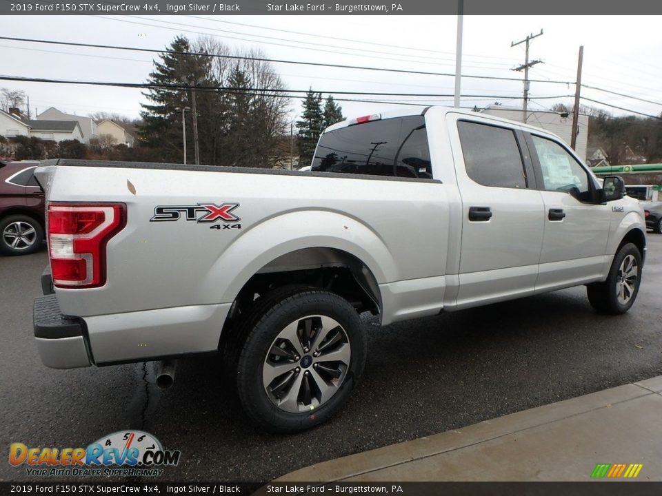 2019 Ford F150 STX SuperCrew 4x4 Ingot Silver / Black Photo #5