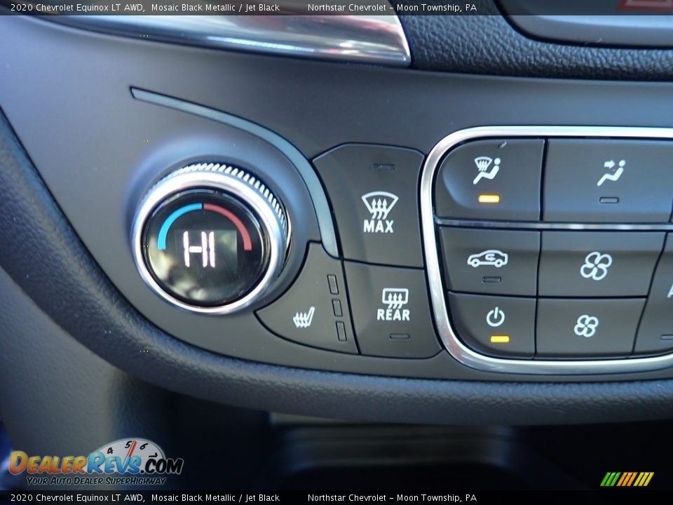 2020 Chevrolet Equinox LT AWD Mosaic Black Metallic / Jet Black Photo #19
