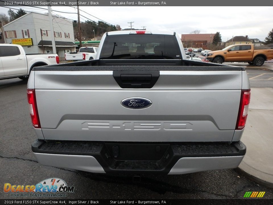 2019 Ford F150 STX SuperCrew 4x4 Ingot Silver / Black Photo #6