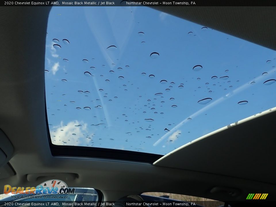 2020 Chevrolet Equinox LT AWD Mosaic Black Metallic / Jet Black Photo #20