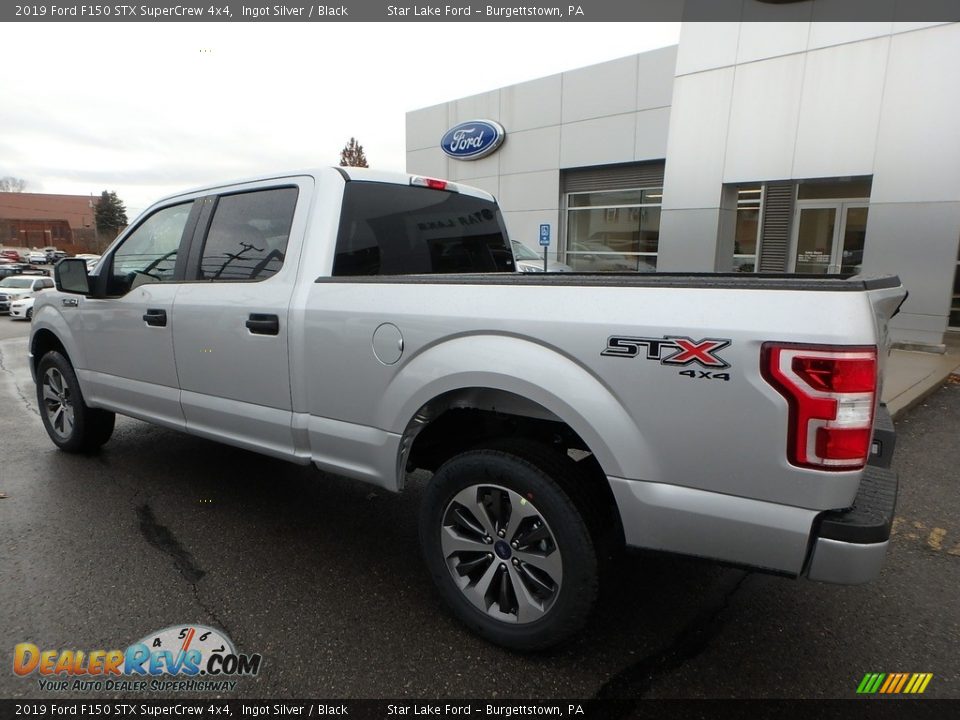 2019 Ford F150 STX SuperCrew 4x4 Ingot Silver / Black Photo #7