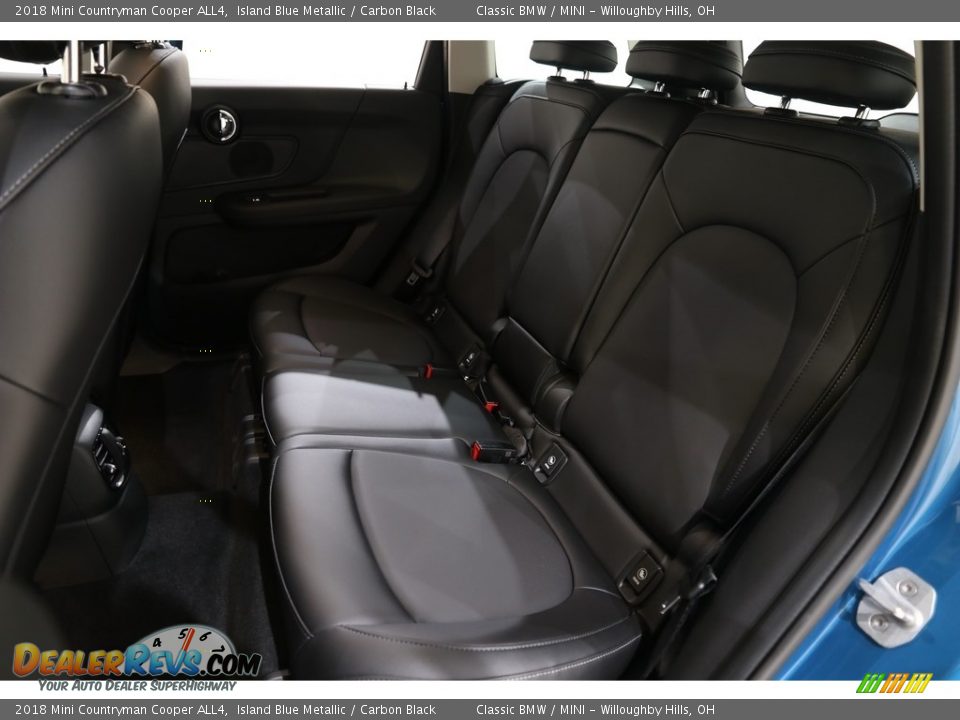 2018 Mini Countryman Cooper ALL4 Island Blue Metallic / Carbon Black Photo #17