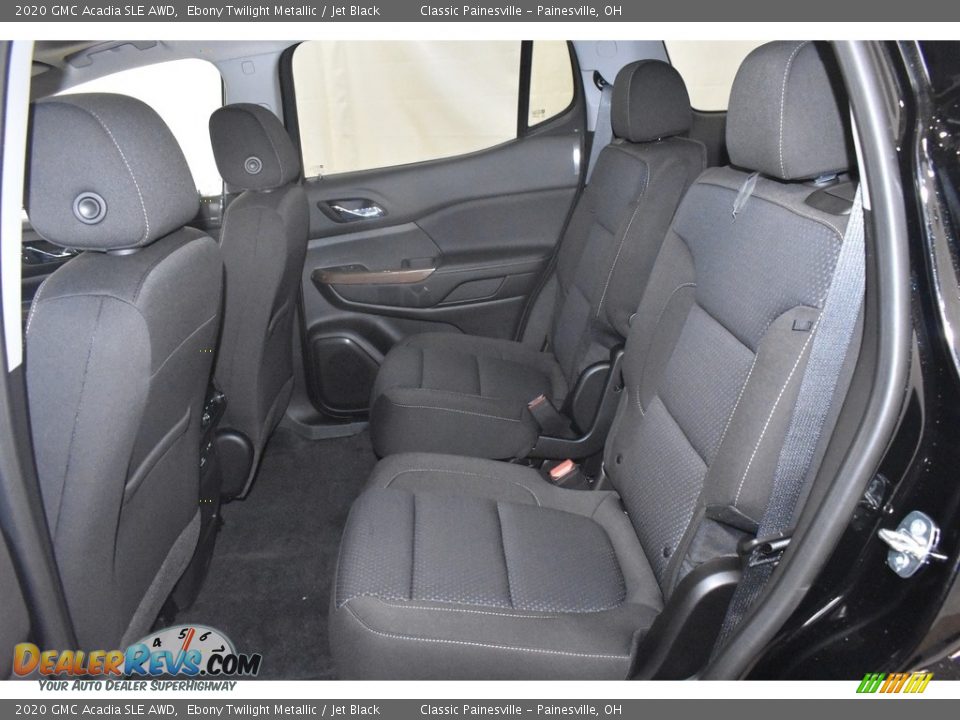 Rear Seat of 2020 GMC Acadia SLE AWD Photo #7