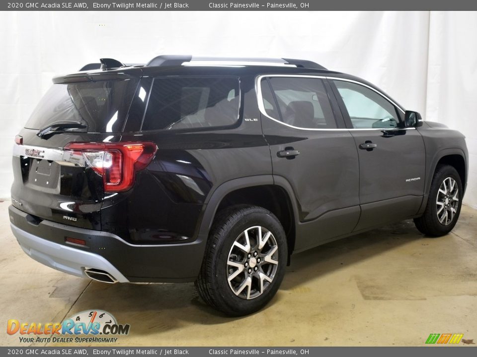 2020 GMC Acadia SLE AWD Ebony Twilight Metallic / Jet Black Photo #10
