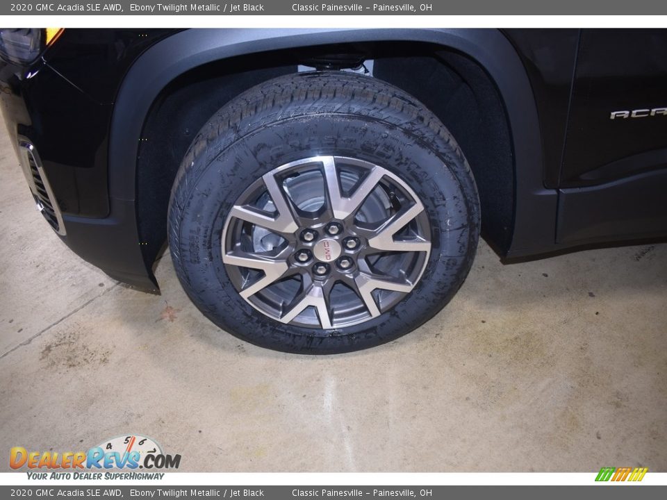2020 GMC Acadia SLE AWD Ebony Twilight Metallic / Jet Black Photo #13
