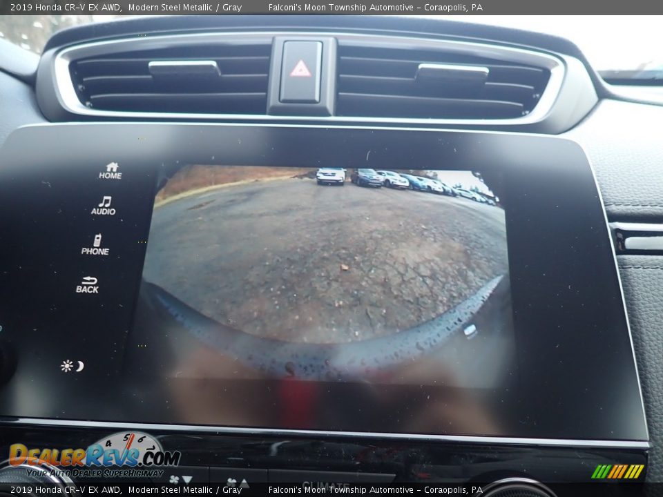 2019 Honda CR-V EX AWD Modern Steel Metallic / Gray Photo #15