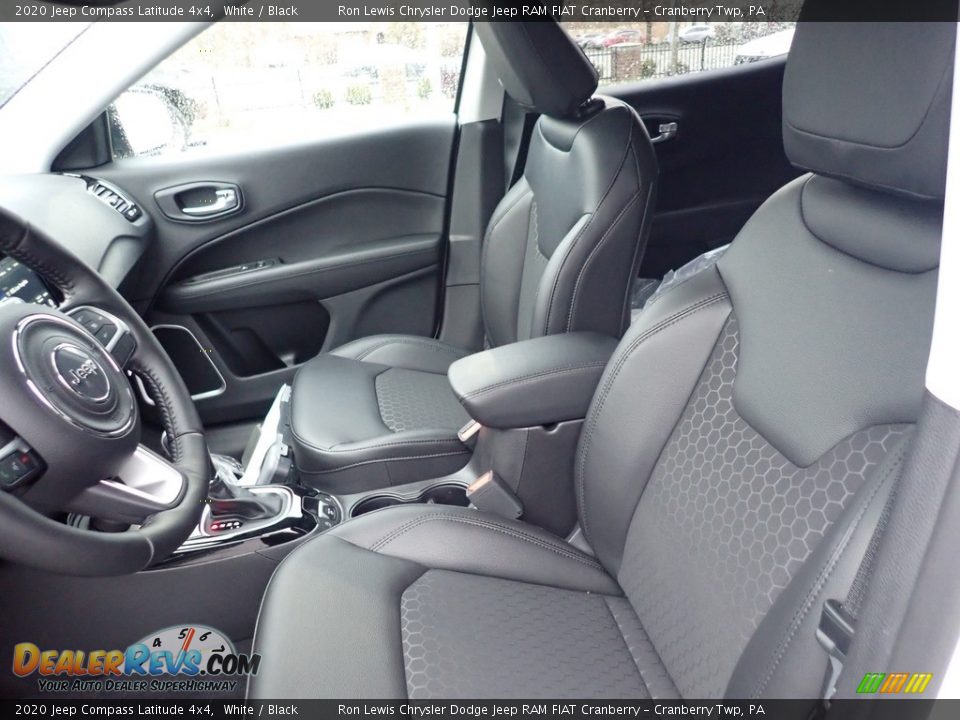 Front Seat of 2020 Jeep Compass Latitude 4x4 Photo #12