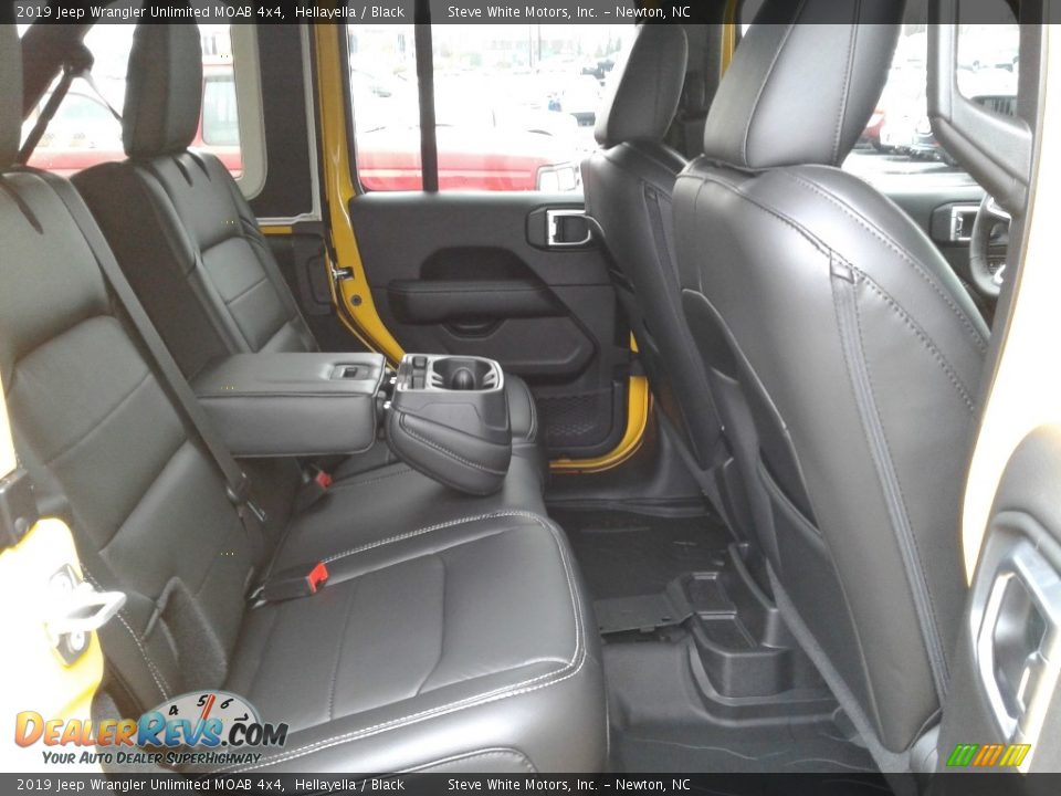 Rear Seat of 2019 Jeep Wrangler Unlimited MOAB 4x4 Photo #14