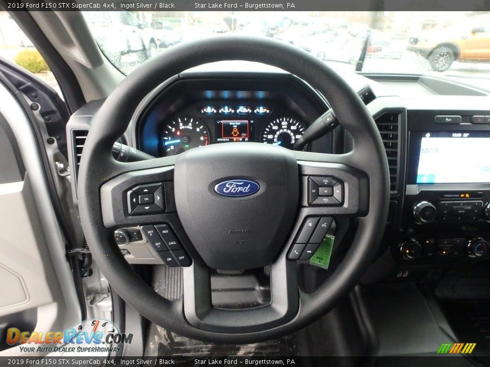 2019 Ford F150 STX SuperCab 4x4 Steering Wheel Photo #16