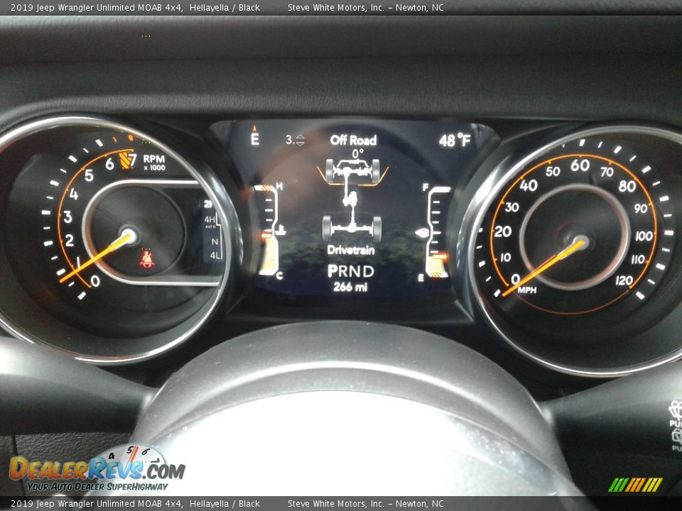 2019 Jeep Wrangler Unlimited MOAB 4x4 Gauges Photo #19