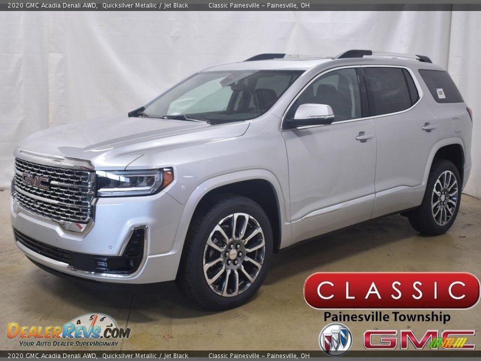 2020 GMC Acadia Denali AWD Quicksilver Metallic / Jet Black Photo #1
