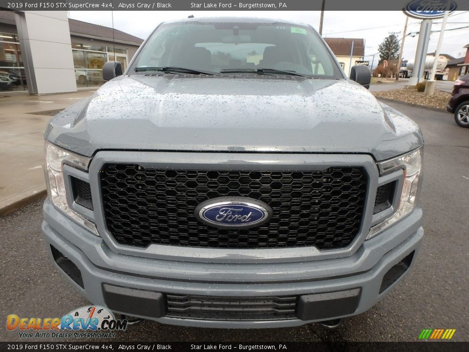 2019 Ford F150 STX SuperCrew 4x4 Abyss Gray / Black Photo #2