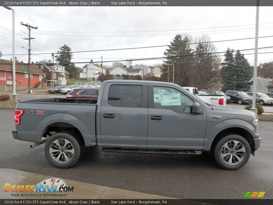 2019 Ford F150 STX SuperCrew 4x4 Abyss Gray / Black Photo #4