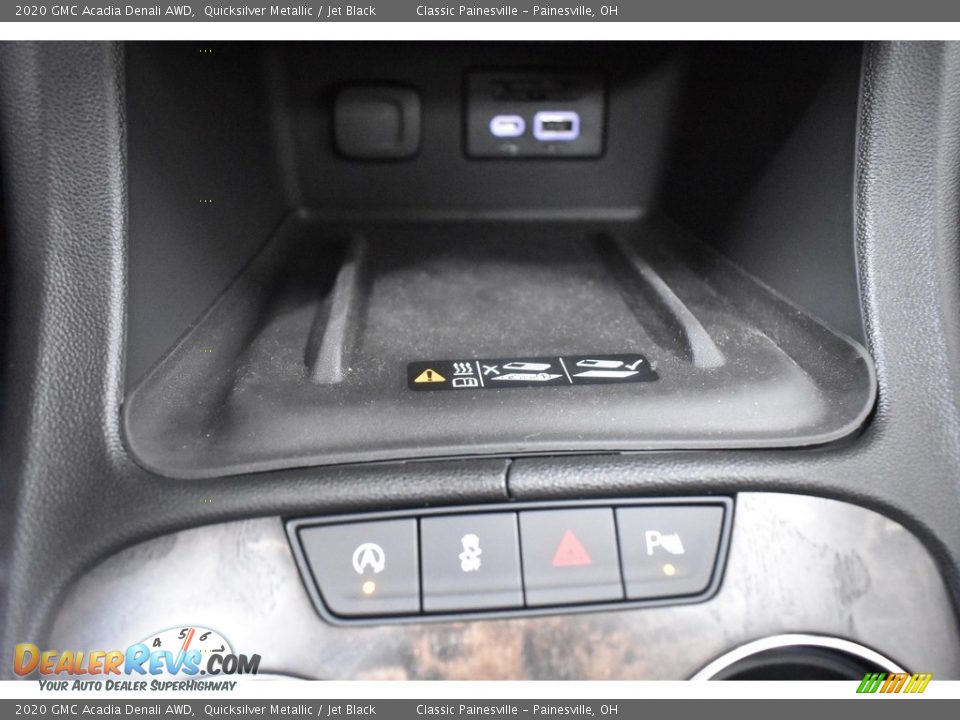 2020 GMC Acadia Denali AWD Quicksilver Metallic / Jet Black Photo #6